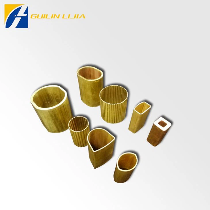 Decorative Reeded Brass Tubing